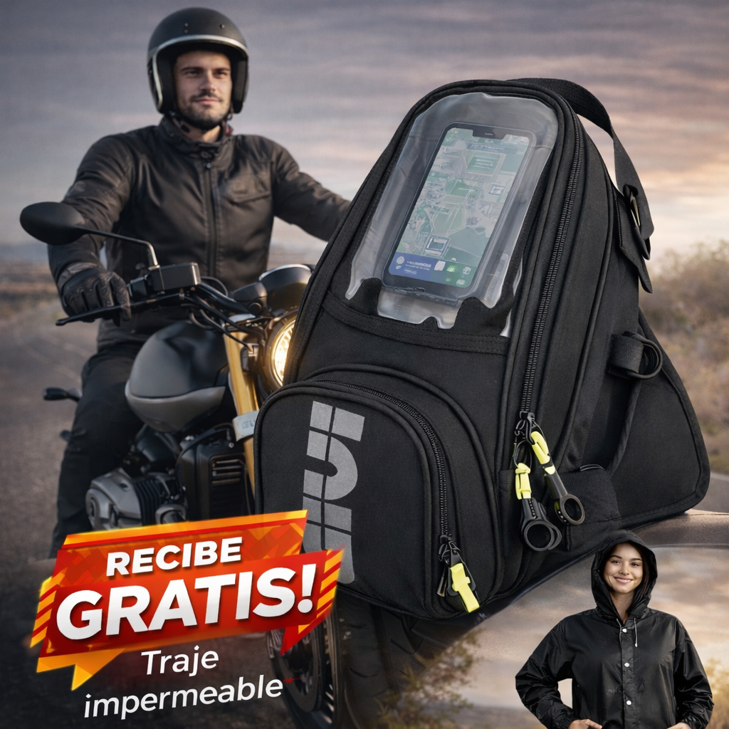 Bolso Magnetico para Moto - Tank Bag